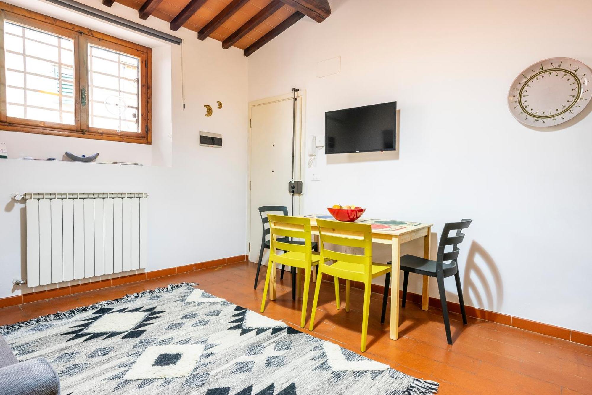 Flat Moon Over Florence Terrace And Free Parking Bagian luar foto