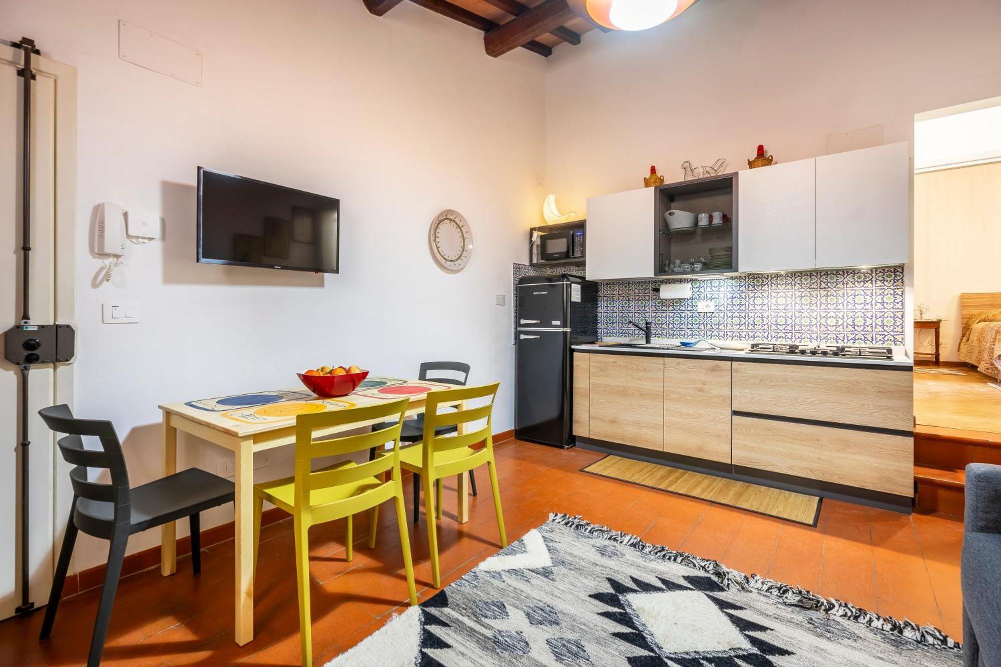 Flat Moon Over Florence Terrace And Free Parking Bagian luar foto